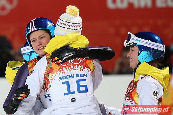 026 Carina Vogt, Ulrike Graessler, Gianina Ernst
